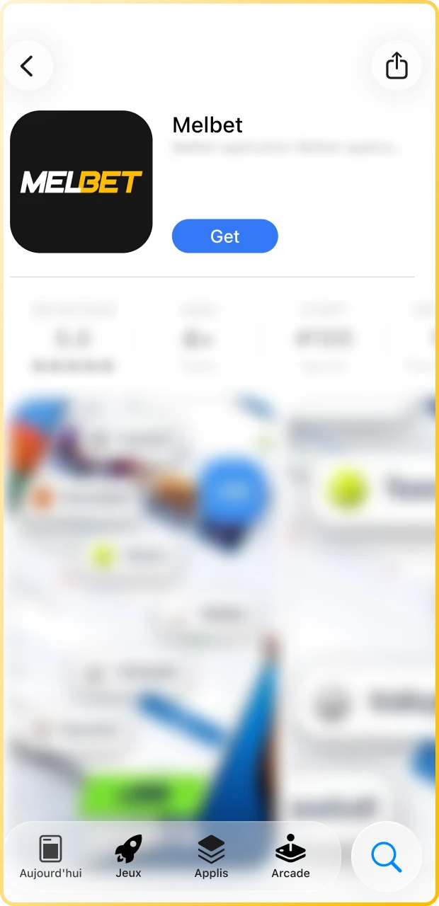 Update your iOS region to download the Melbet App easily.