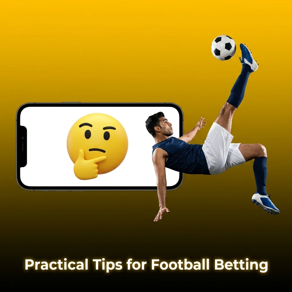 Practical football betting tips covering team form, head-to-head stats, bankroll management, and odds comparison strategies